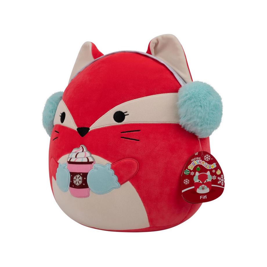 Squishmallows  Fifi le Renard avec Cache-oreilles 