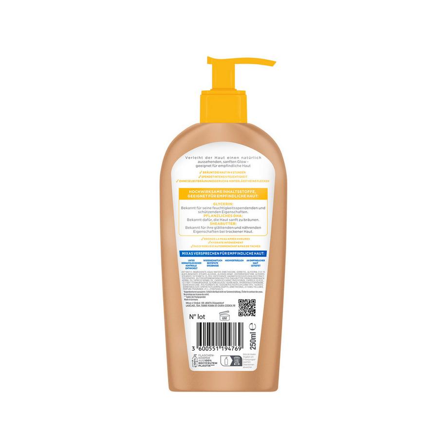 Mixa  Lotion corporelle autobronzante Bright & Bronze 