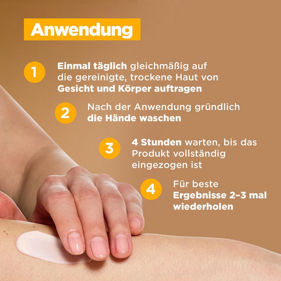 Mixa  Lotion corporelle autobronzante Bright & Bronze 