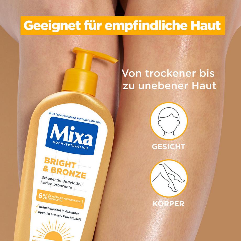 Mixa  Lotion corporelle autobronzante Bright & Bronze 