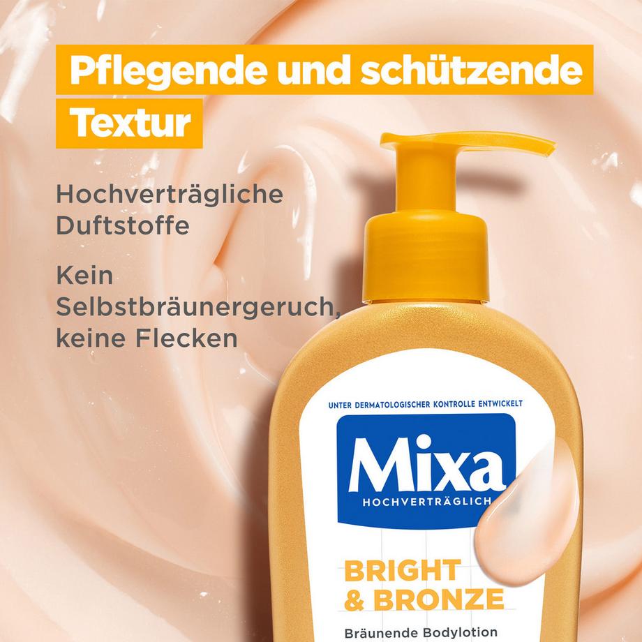 Mixa  Lotion corporelle autobronzante Bright & Bronze 