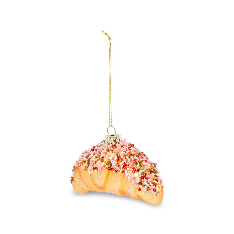 Manor Home Lustiger Weihnachtsbaumanhänger Croissant 