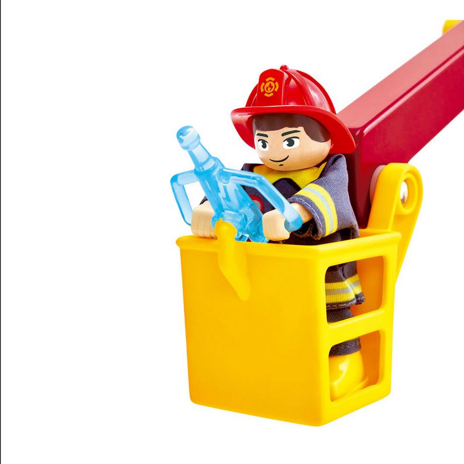 Hape  Siren & Lights Toy Fire Truck 