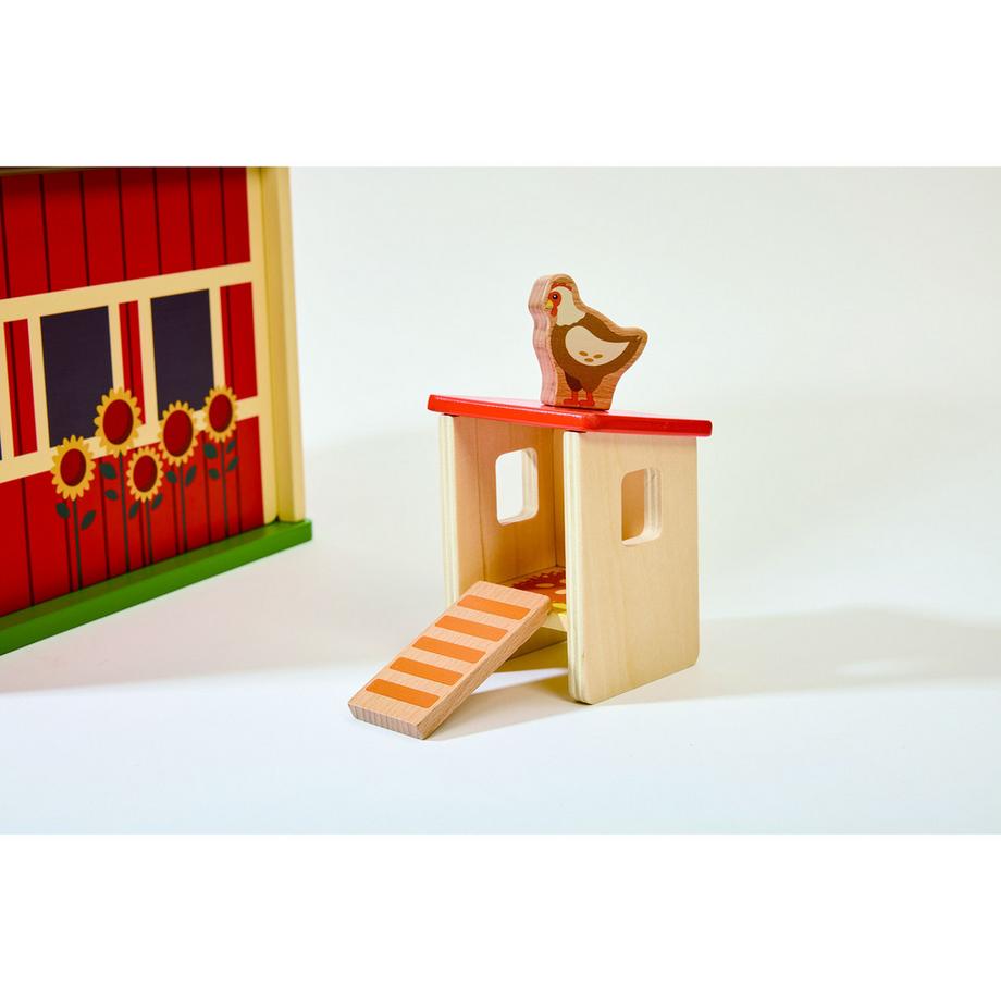 Hape  Happy Farm Playset 