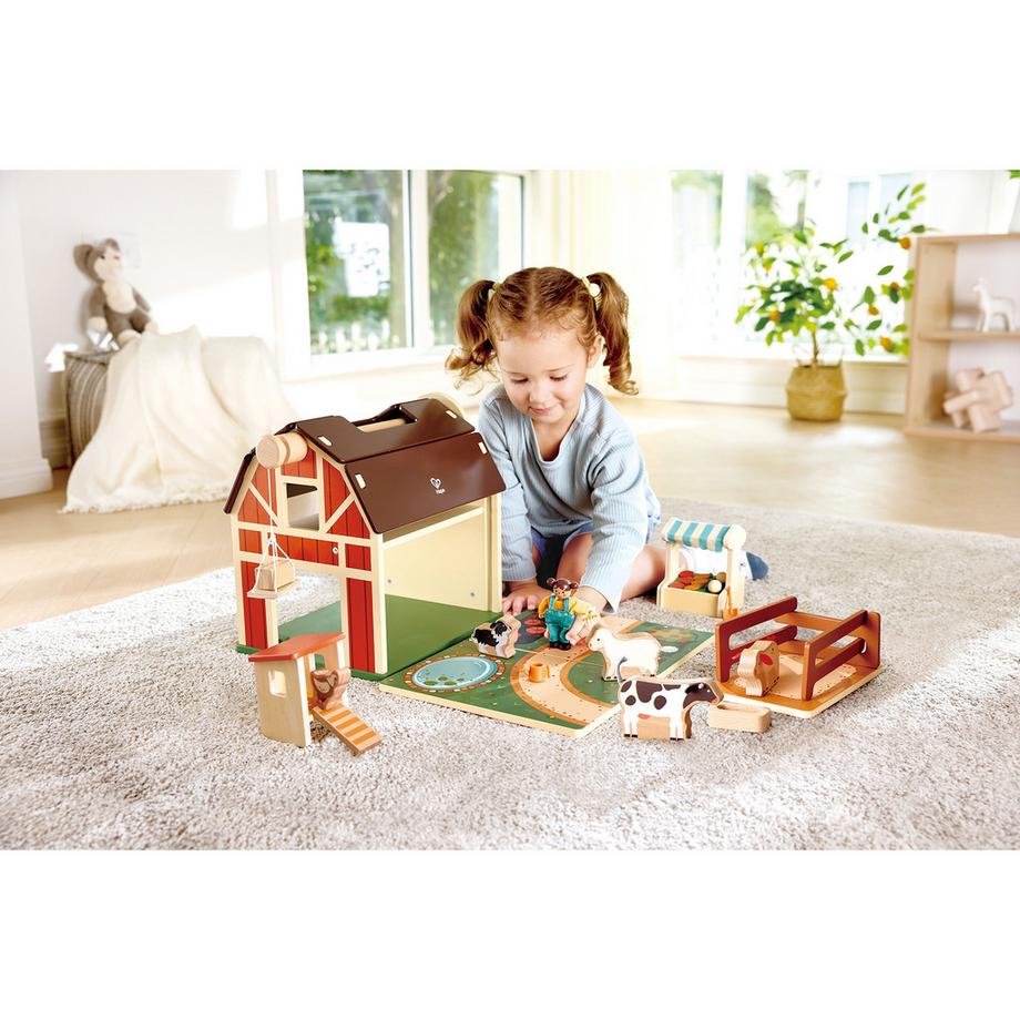 Hape  Happy Farm Playset 