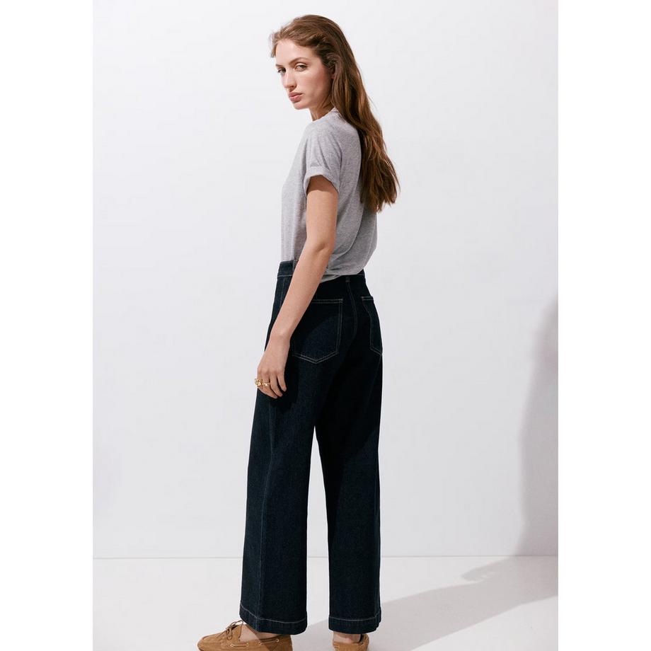 MANGO CATHERIN High Waist Wide Leg Jeans  