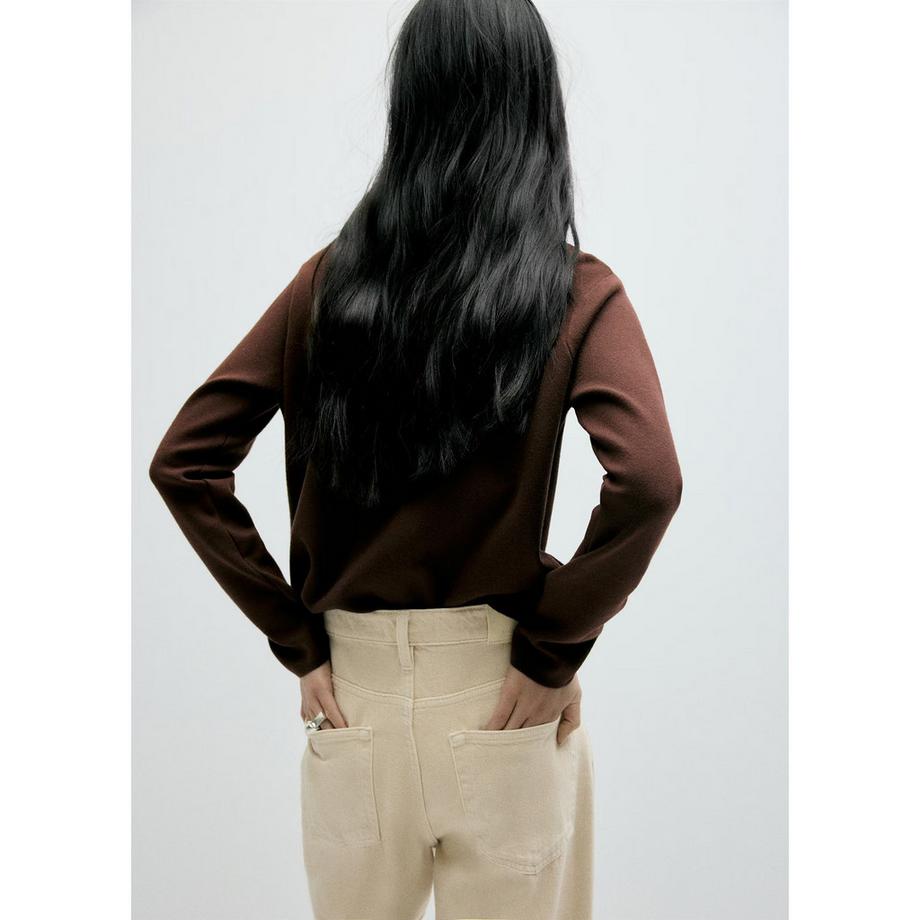 MANGO CHIMNEY Pull col roulé  