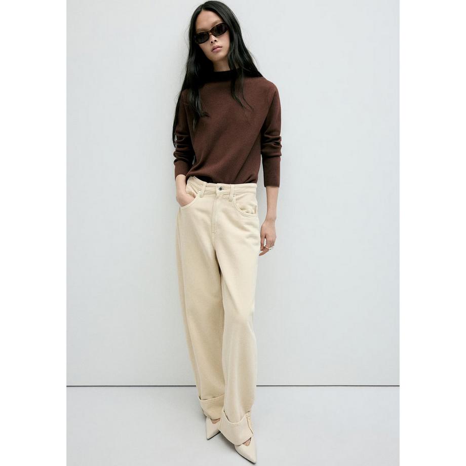 MANGO CHIMNEY Pull col roulé  