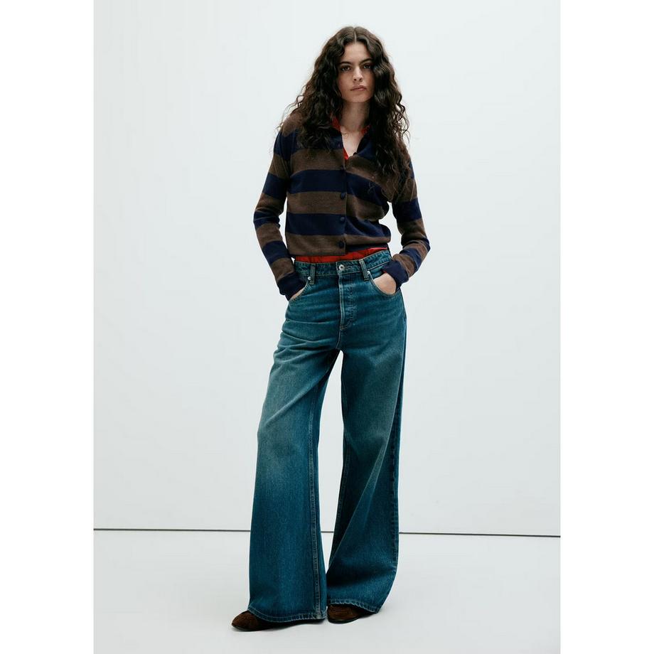 MANGO Cardigan rayé Sergi  