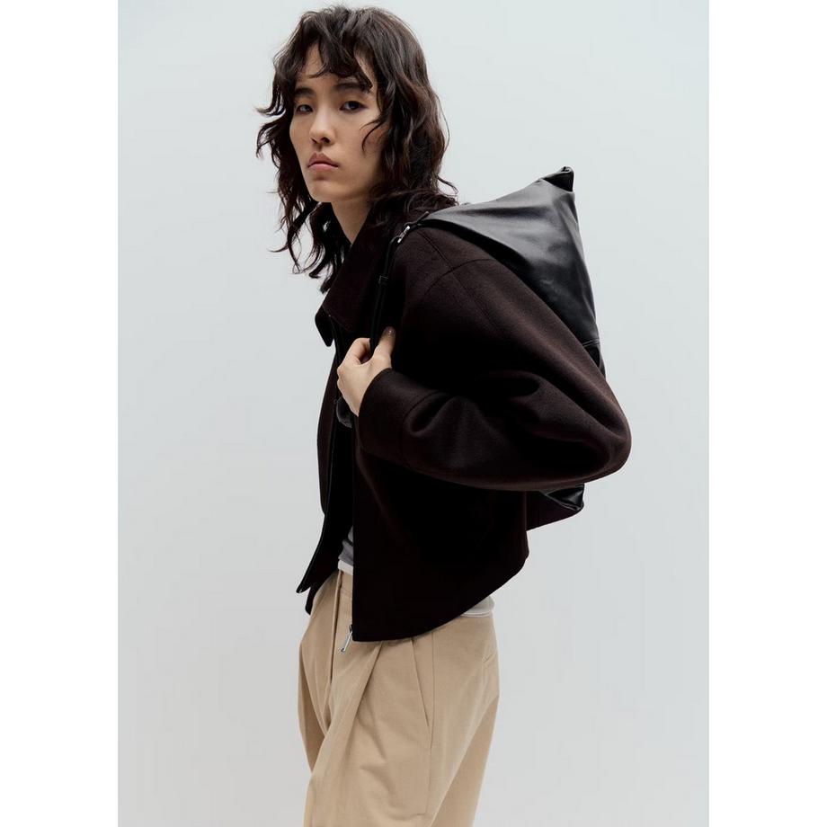 MANGO Candyx Gekürzte Jacke mit Stehkragen  