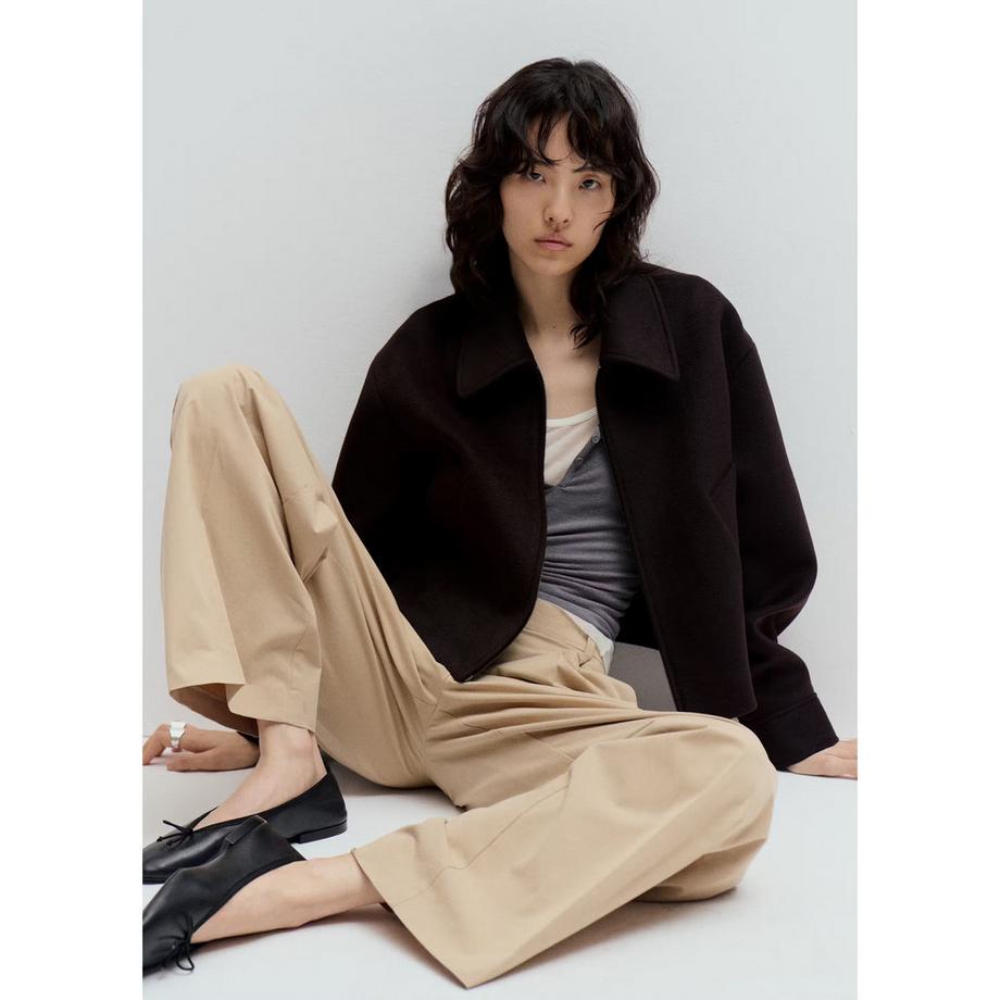 MANGO Candyx Gekürzte Jacke mit Stehkragen  