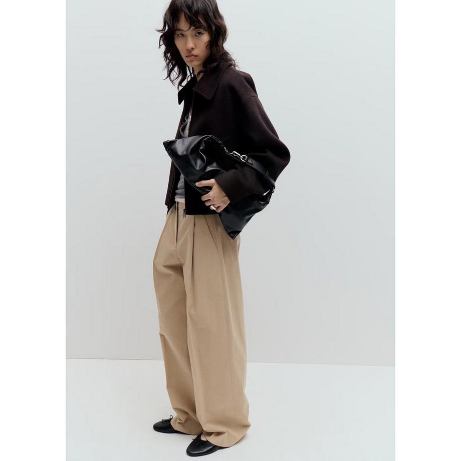 MANGO Candyx Gekürzte Jacke mit Stehkragen  