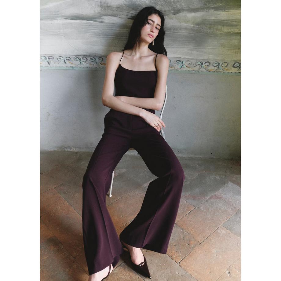 MANGO IGUANA Pantalon à jambes larges  