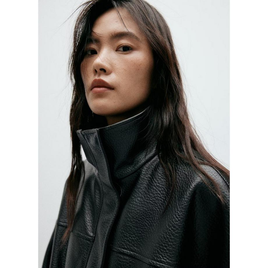 MANGO Belt Giacca Oversized  