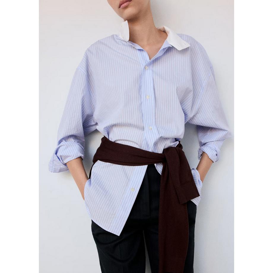 MANGO NEWARM Pantaloni gamba dritta  