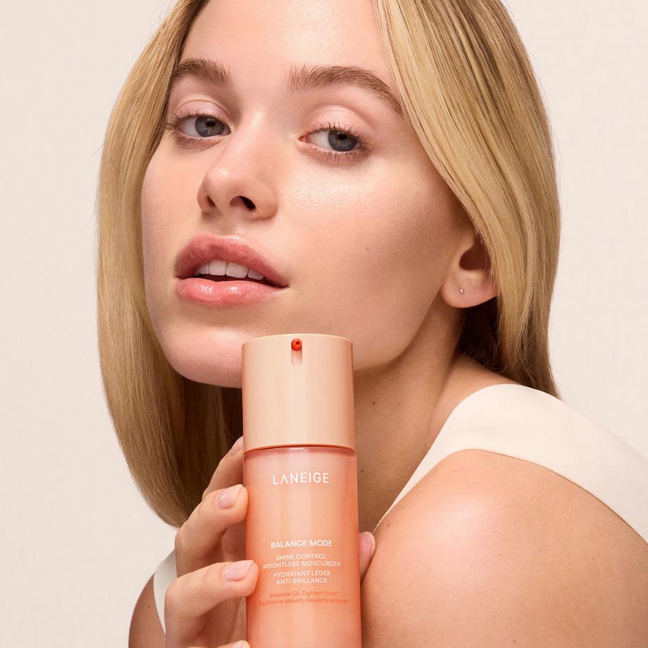 LANEIGE  Balance Mode Shine Control Weightless Moisturizer - Fluide Hydratant Équilibrant 