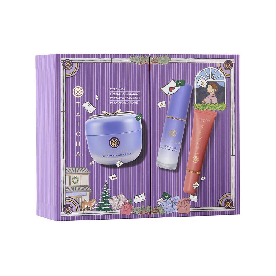 Tatcha  2026 Holiday Dewy Skin & Glossy Lips Set - Cofanetto scoperta 