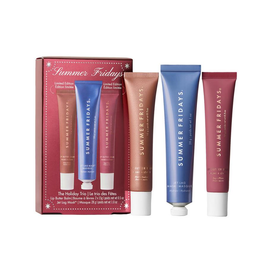 The Holiday Trio - Set Labbra e Viso Idratante in edizione limitata