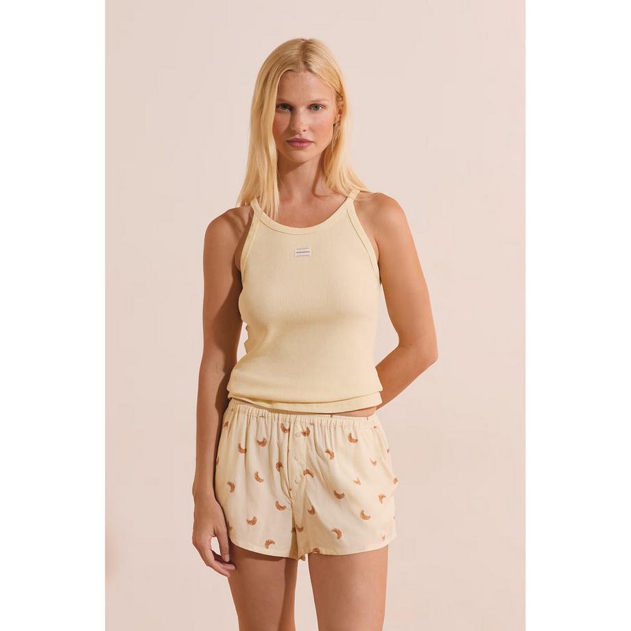 Etam BAYLA Croissant Print Shorty  