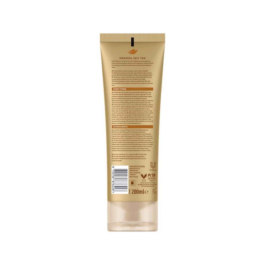 Dove  Sunless Tan Body Serum light-medium 