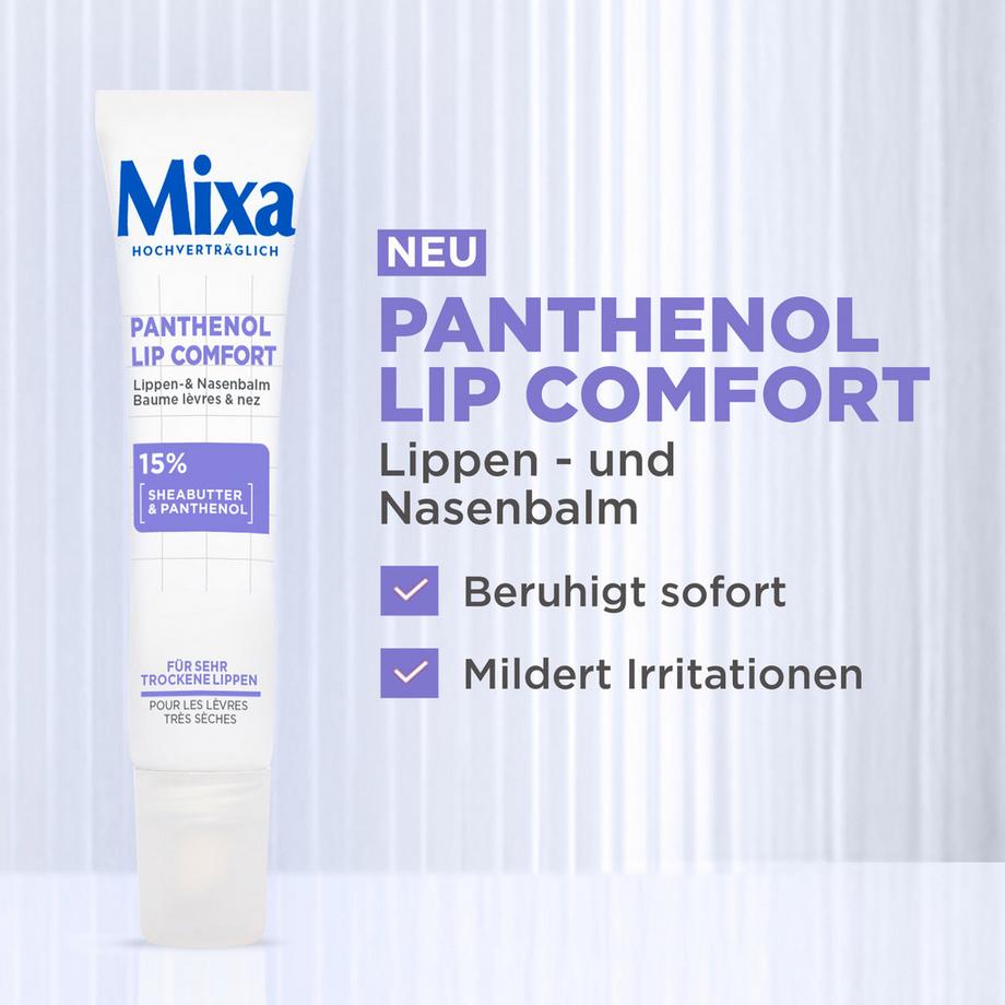Mixa  Baume lèvres & nez Panthenol Lip Comfort 