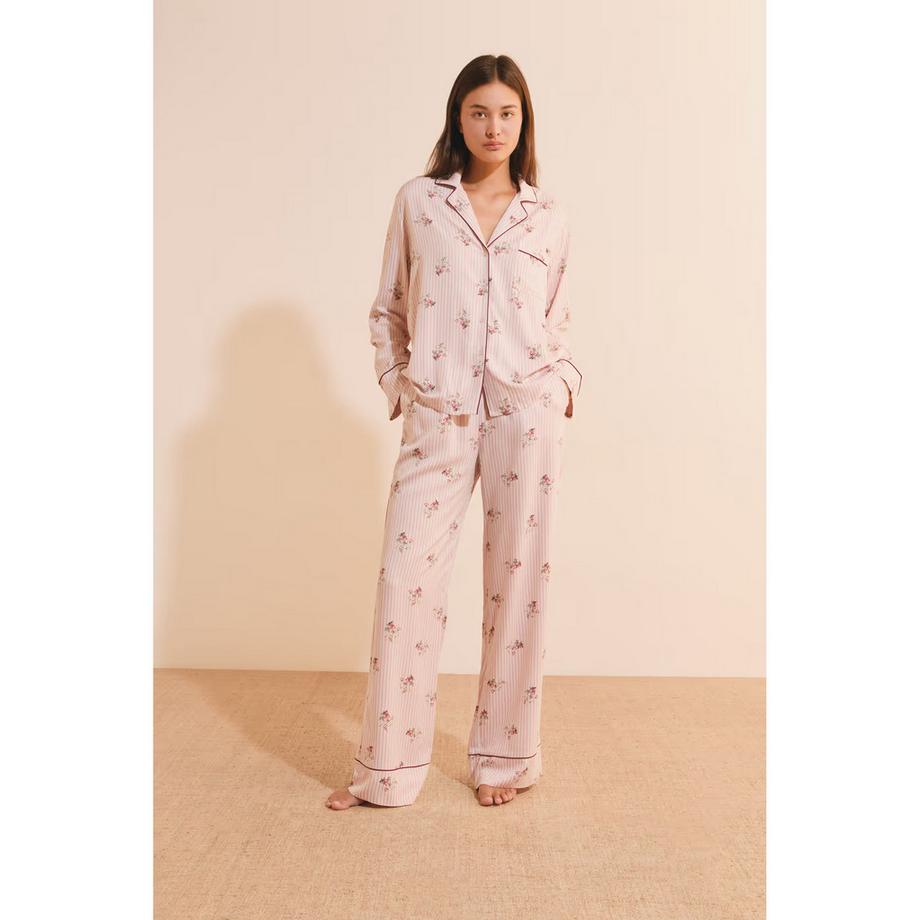 Etam Pantalon de pyjama Ceresia à motif floral  