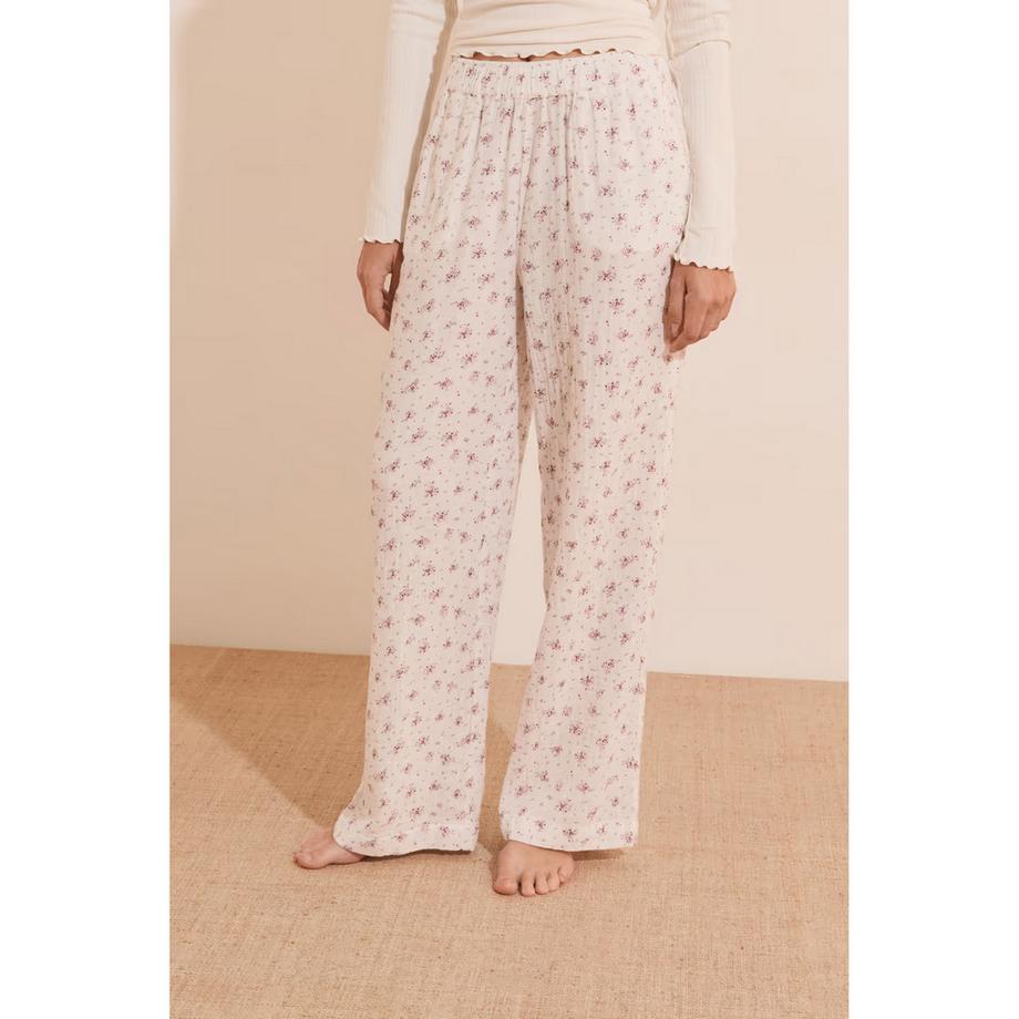 Etam Pantalon de pyjama Clea à motif floral  