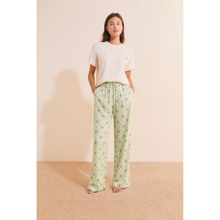 Etam Pantalon de pyjama Ceala à motif floral  