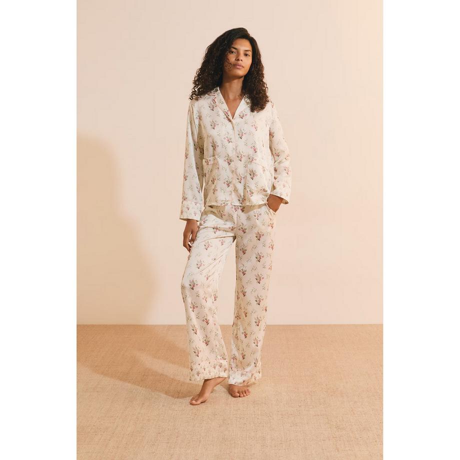 Etam Pantalon de pyjama Artlight à motif floral  