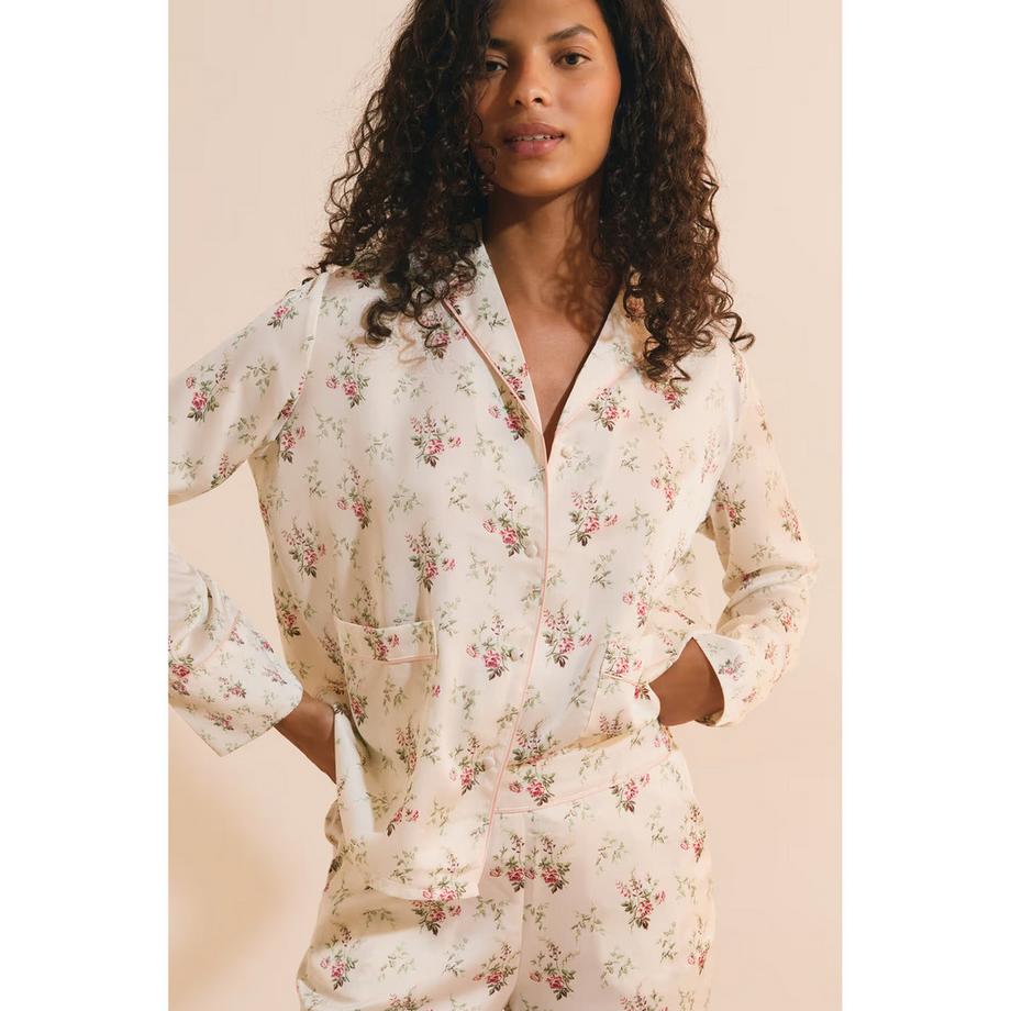 Etam Pantalon de pyjama Artlight à motif floral  
