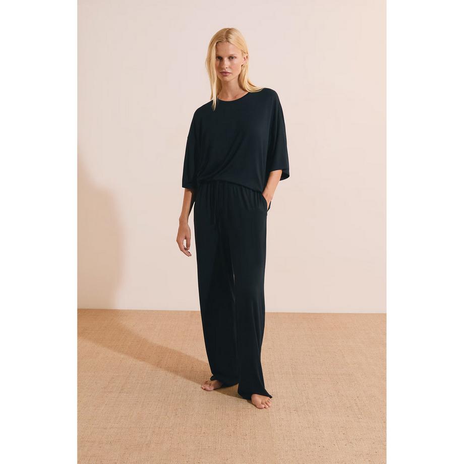 Etam Pantalon de pyjama avec cordon de serrage  