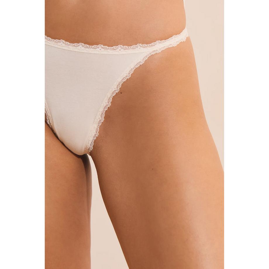 Etam LOLA String Bordure Dentelle  