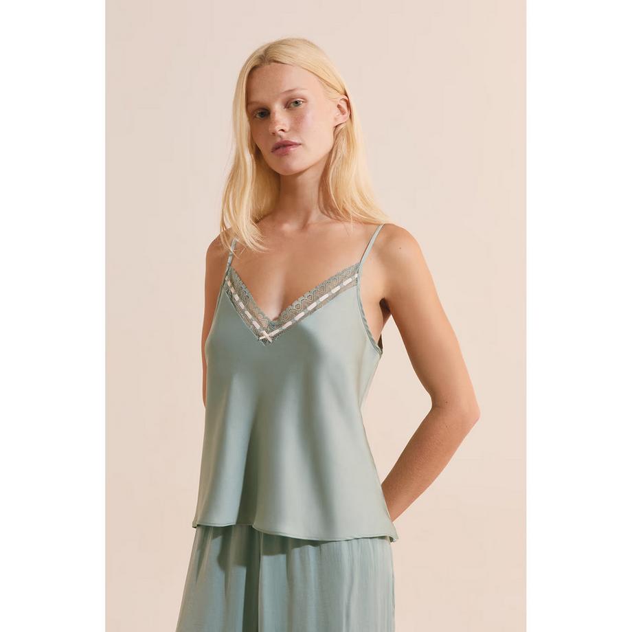 Haut de pyjama, sans manches