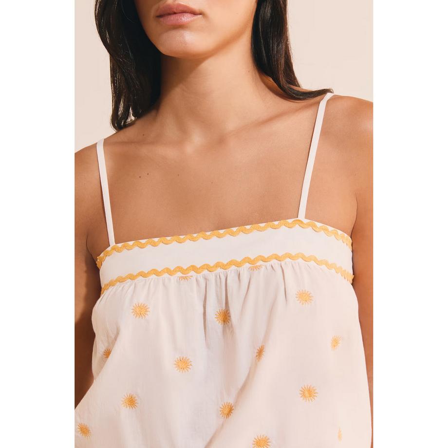 Etam Marilla ärmelloses Pyjama Oberteil  