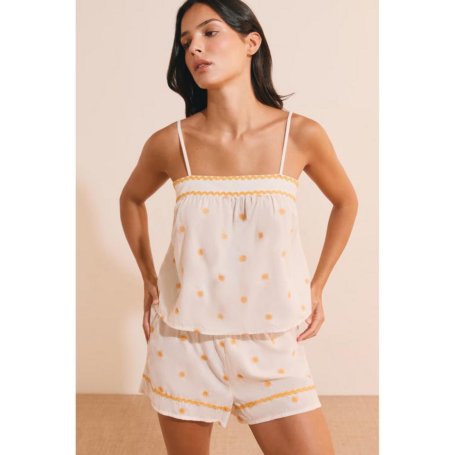 Etam Marilla ärmelloses Pyjama Oberteil  