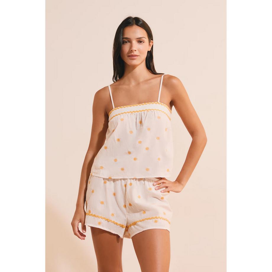 Etam Marilla ärmelloses Pyjama Oberteil  