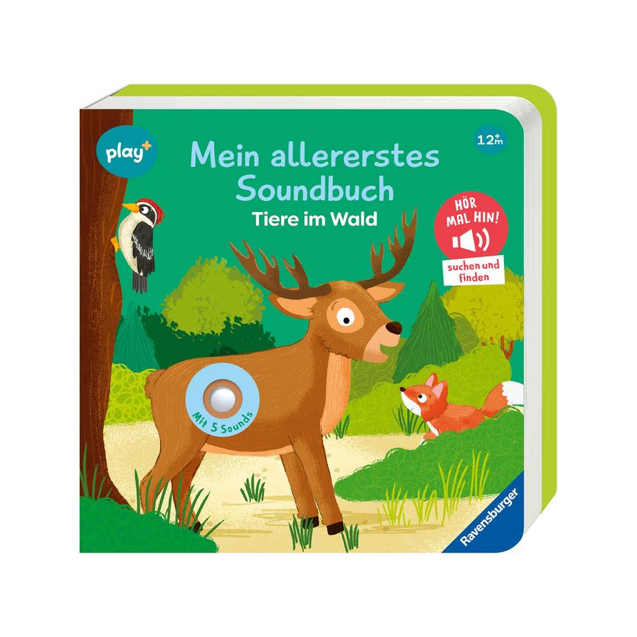 Mein allererstes Soundbuch Tiere im Wald, tedesco