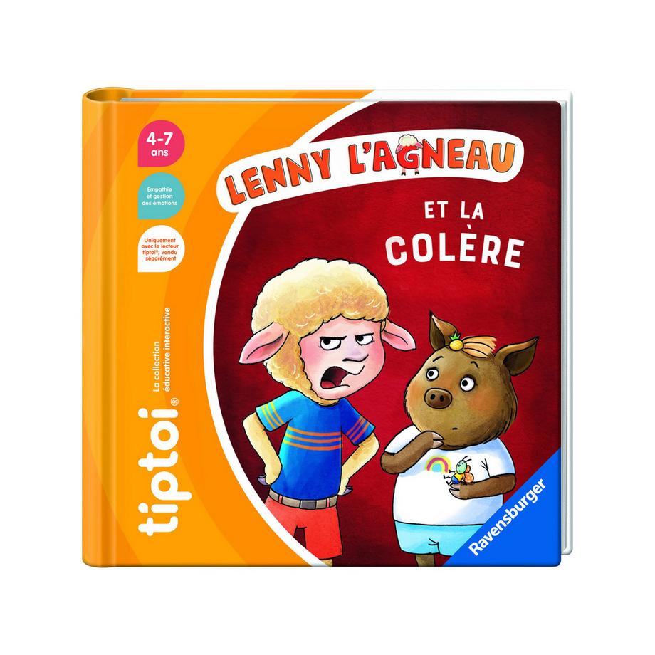 tiptoi® Histoire illustrée sur les émotions – Lenny l'agneau et la Colère