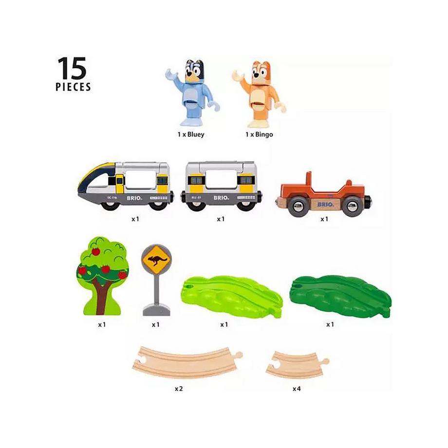 BRIO  BRIO World Set ferroviario Bluey 