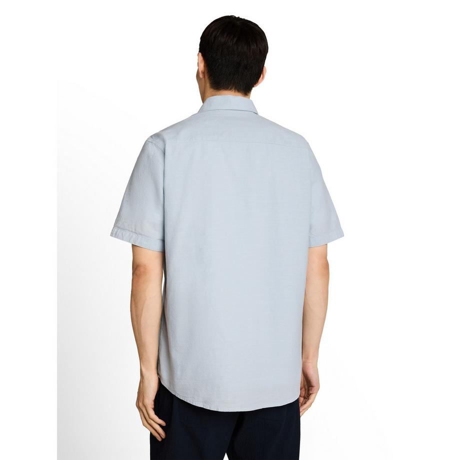 TOM TAILOR Chemise Boutonnée à Manches Courtes  