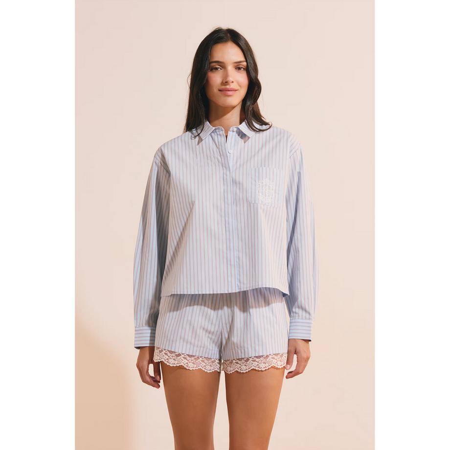 Etam Roxi Chemise Modern Fit Manches Longues  