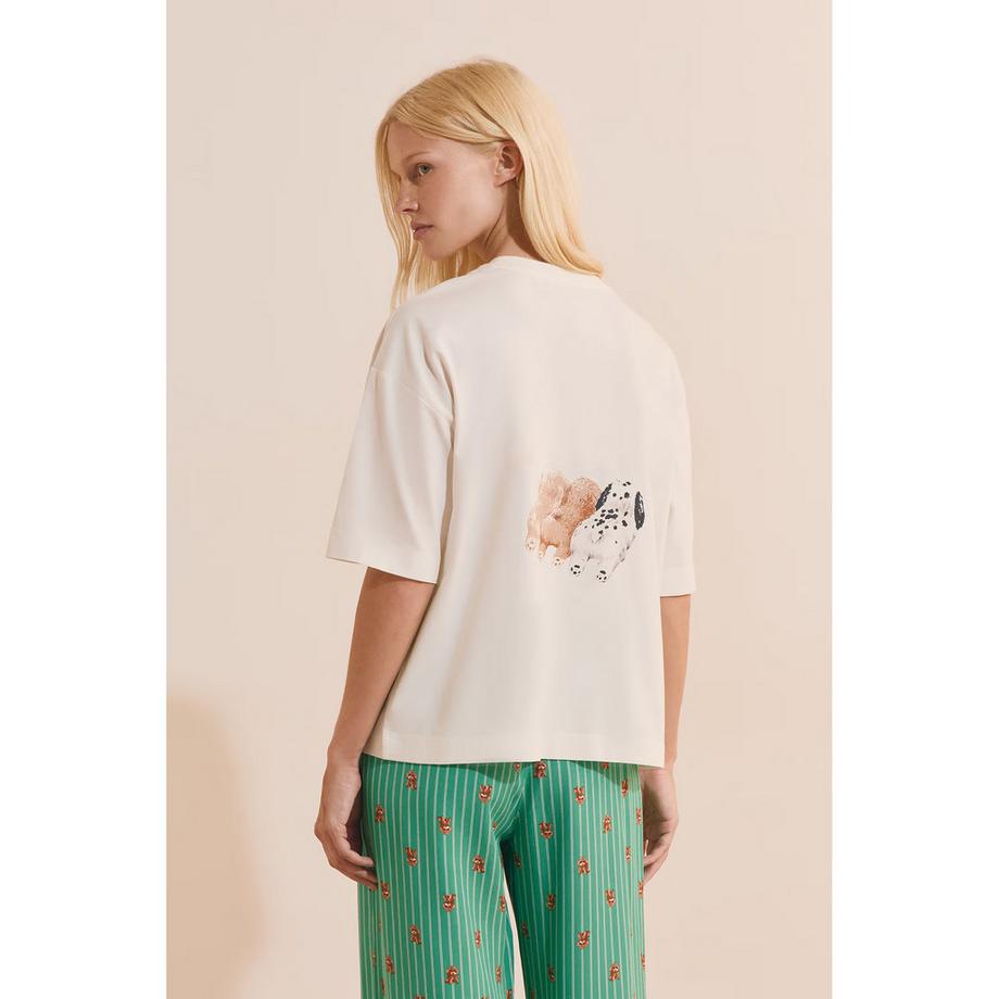 Etam T-shirt Riley à imprimé graphique  