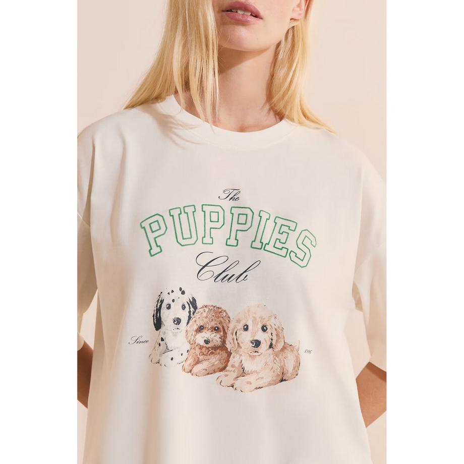 Etam T-shirt Riley à imprimé graphique  