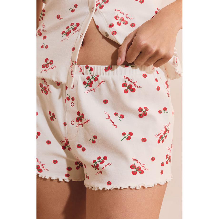 Etam TIGE Ensemble pyjama shorty imprimé cerises  