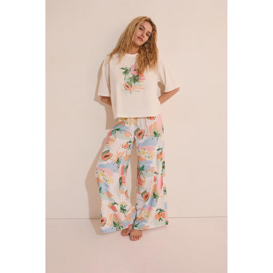 Etam SPIRA Weite Bedruckte Hose  
