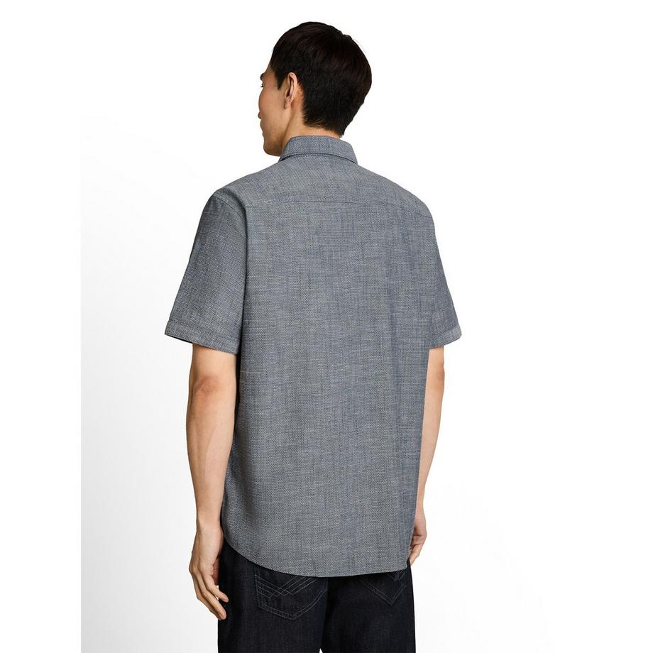 TOM TAILOR Chemise Boutonnée à Manches Courtes  