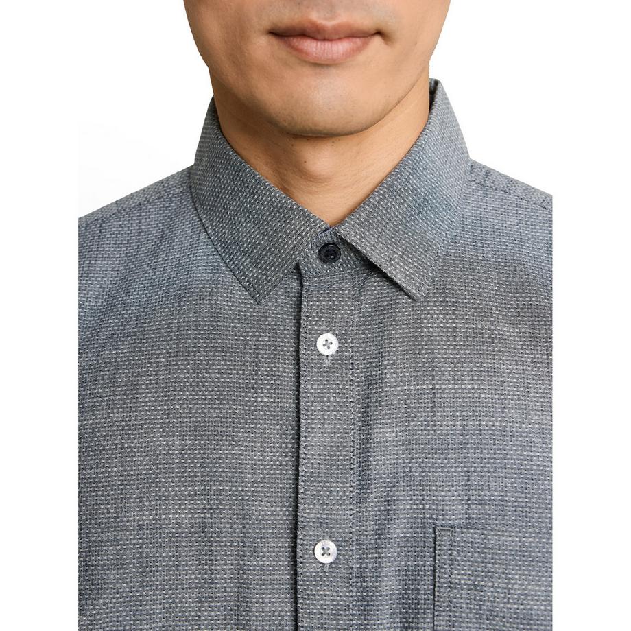 TOM TAILOR Chemise Boutonnée à Manches Courtes  