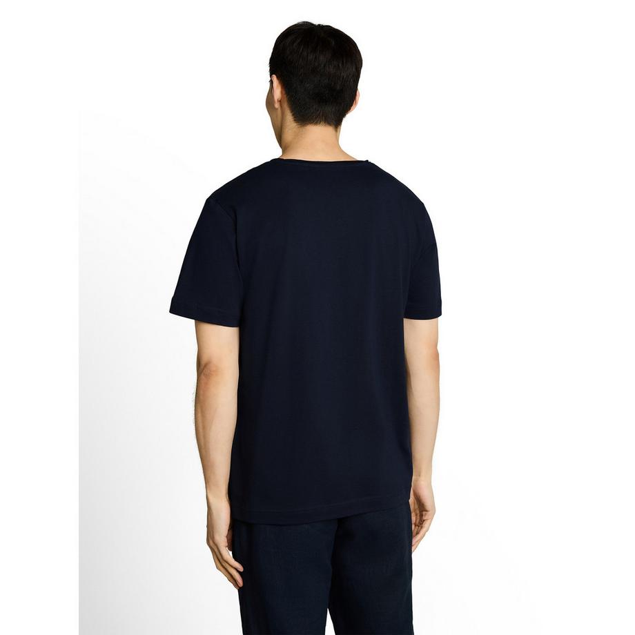 TOM TAILOR T-shirt rayé à manches courtes  