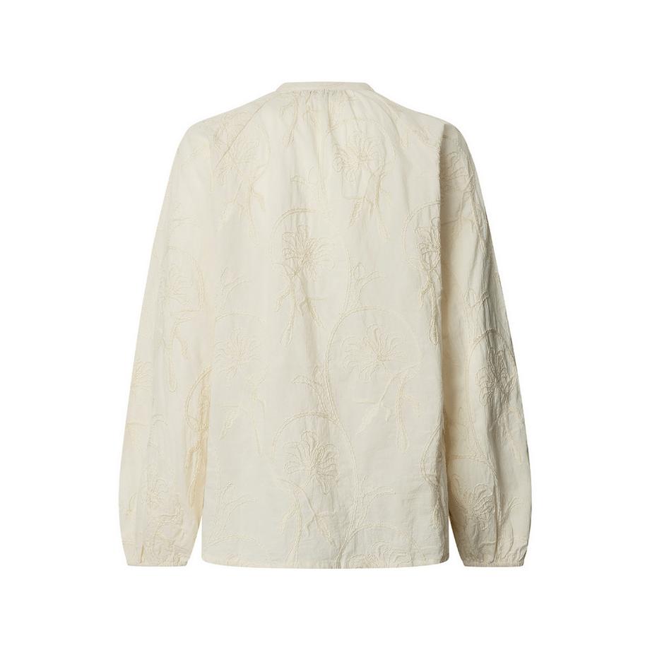 Pepe Jeans London Bestickte Langarmbluse  