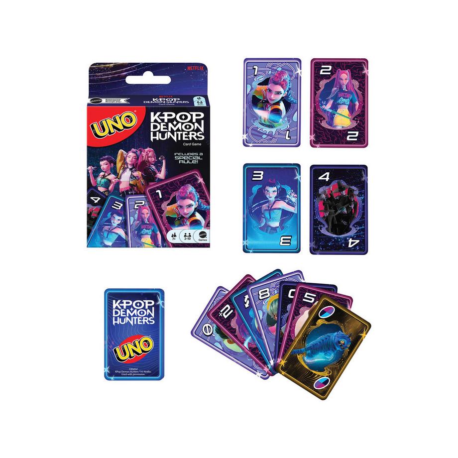 Mattel Games  UNO K-Pop Demon Hunters 